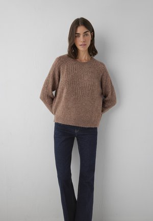 Mavi, MAVI SWEATERS CREW NECK SWEATER - Strickpullover - nutmeg