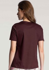 Calida KURZARM- V-NECK - Pyjama top - port royal