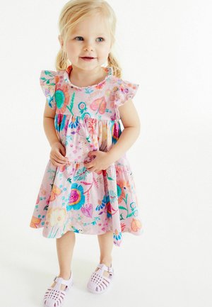 TIERED FRILL - Robe de jour - pink tropical