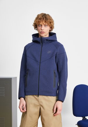 TECH - Zip-up sweatshirt - obsidianheather/(black)