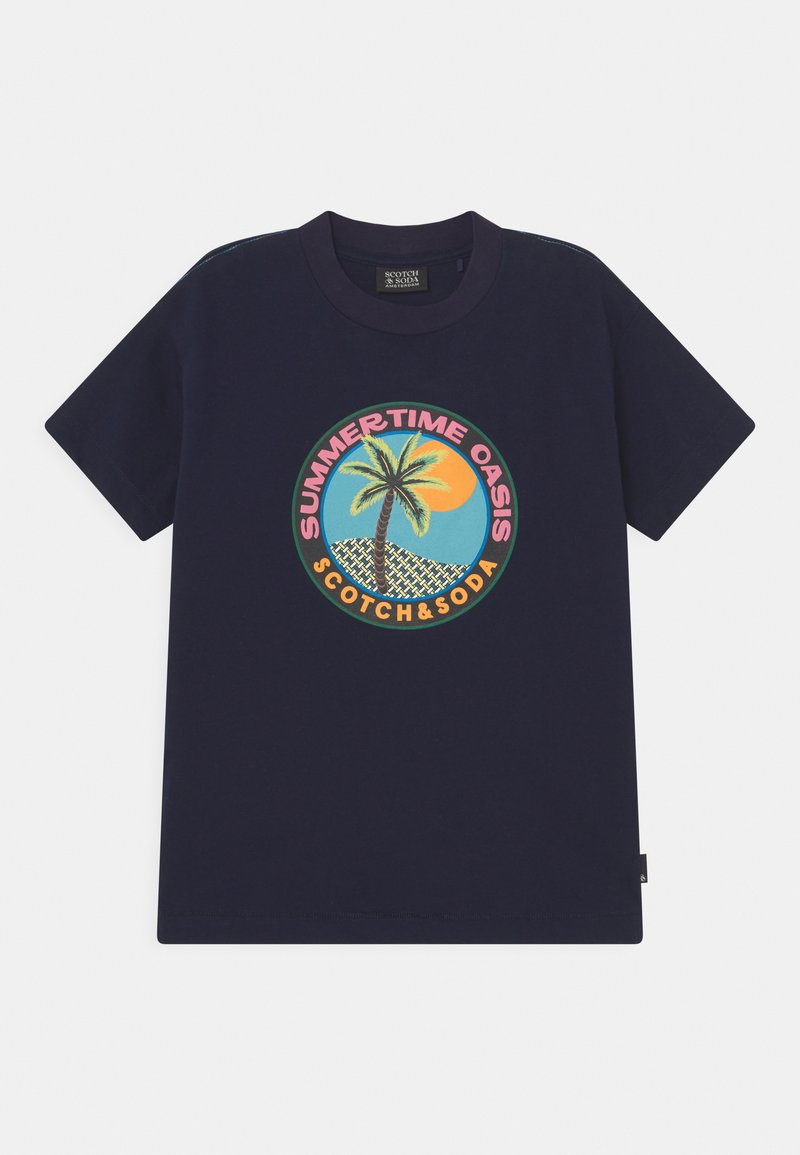 Kinder T-Shirts | Scotch & Soda SKATE FIT ARTWORK T-Shirt print night/dunkelblau - EX29189 Kinder T-Shirts | Scotch & Soda SKATE FIT ARTWORK T-Shirt print night/dunkelblau - EX29189