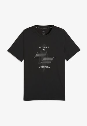 Puma, M PUMA X HYROX CLOUDSPUN THERMOADAPT TEE - Sports T-shirts - puma black