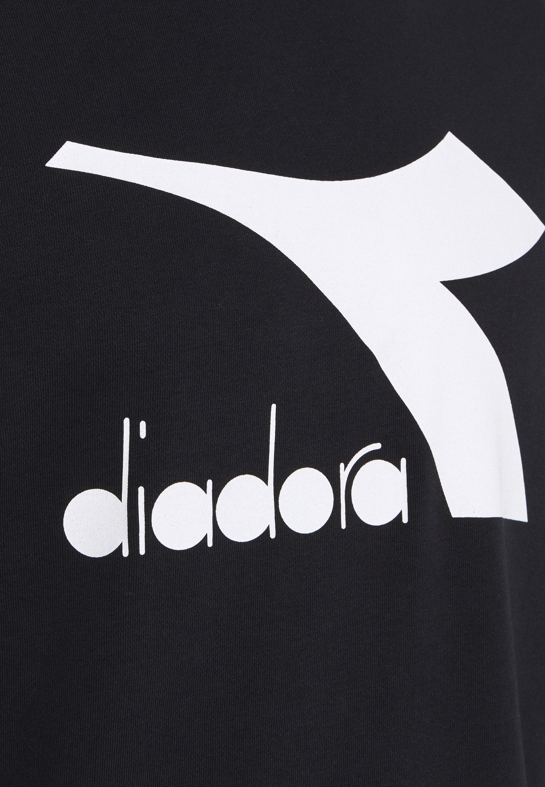 Diadora CREW LOGO CHROMIA Sweatshirt black Zalando.no Diadora CHROMIA - Hoodie - black