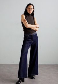 ASPESI PANTALONE  - Wide Leg - denim