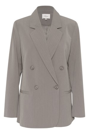 Gestuz JOELLE PINSTRIPE - Short coat - rock ridge