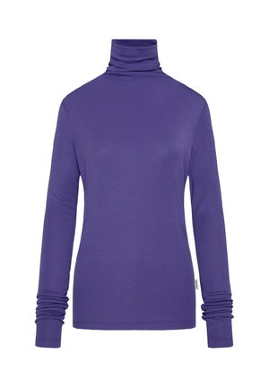 SENSES.THE LABEL, SENSES.THE LABEL LONGSLEEVE MIT TURTLENECK - Long sleeved top - purple