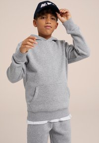 WE Fashion Felpa con cappuccio - grey