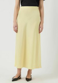 YAS YASPELLA SKIRT - Maxiskjørt - french vanilla