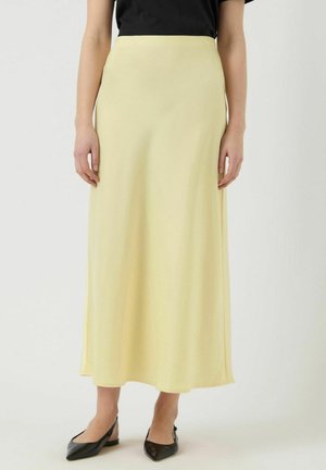 YAS YASPELLA SKIRT - Maxiskjørt - french vanilla