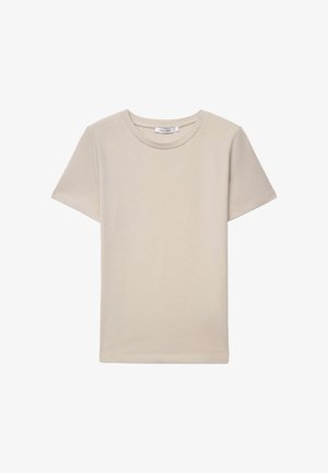 Calliope, T-SHIRT TINTA UNITA - T-shirt basic - tortora chiaro