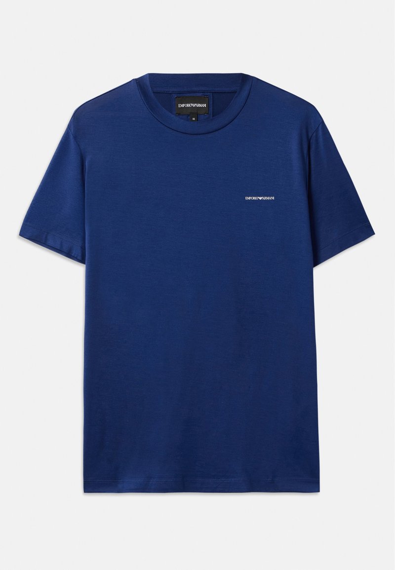 Emporio Armani T-shirt basic blauw Emporio Armani T-shirt basic blauw