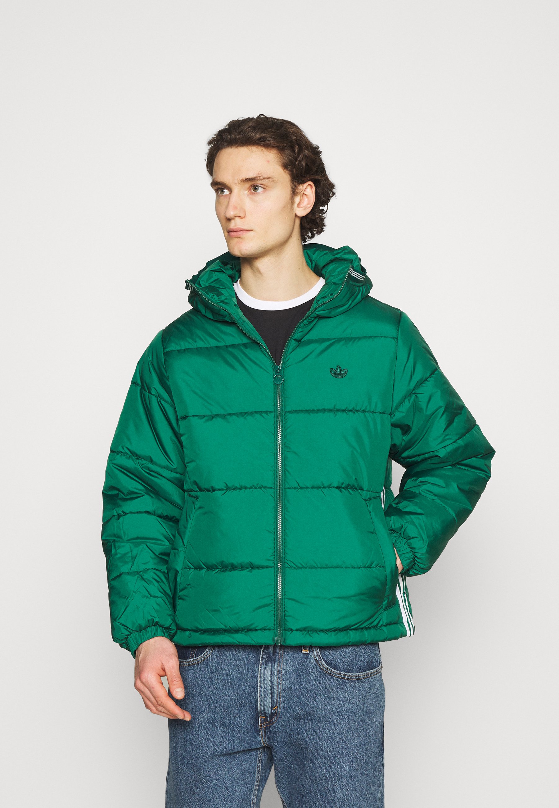 adidas giacca verde