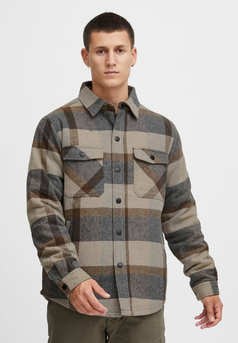 INDICODE JEANS IDVALDE - Nyári dzseki - light grey mix