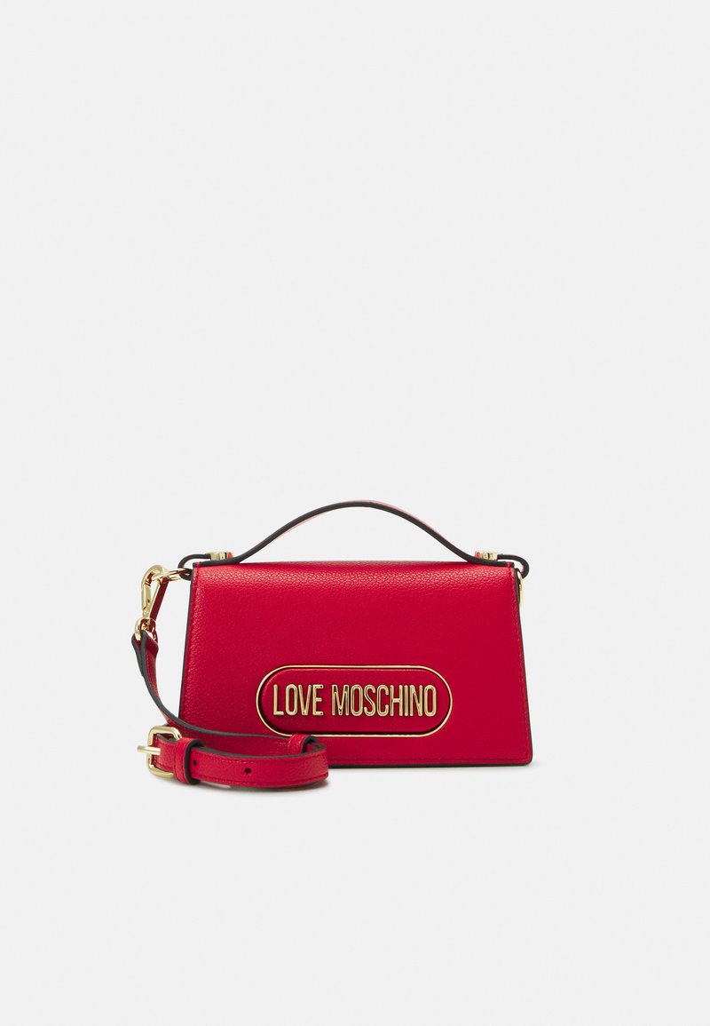Love Moschino ROUNDED PLAQUE Across body bag rosso/red Zalando.co.uk