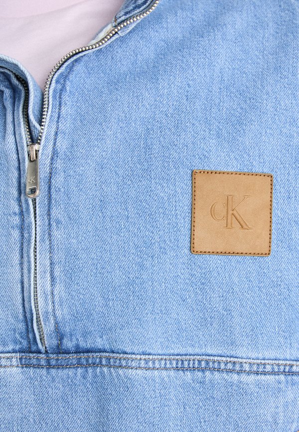 POP OVER DENIM JACKET - Windbreaker - denim light2