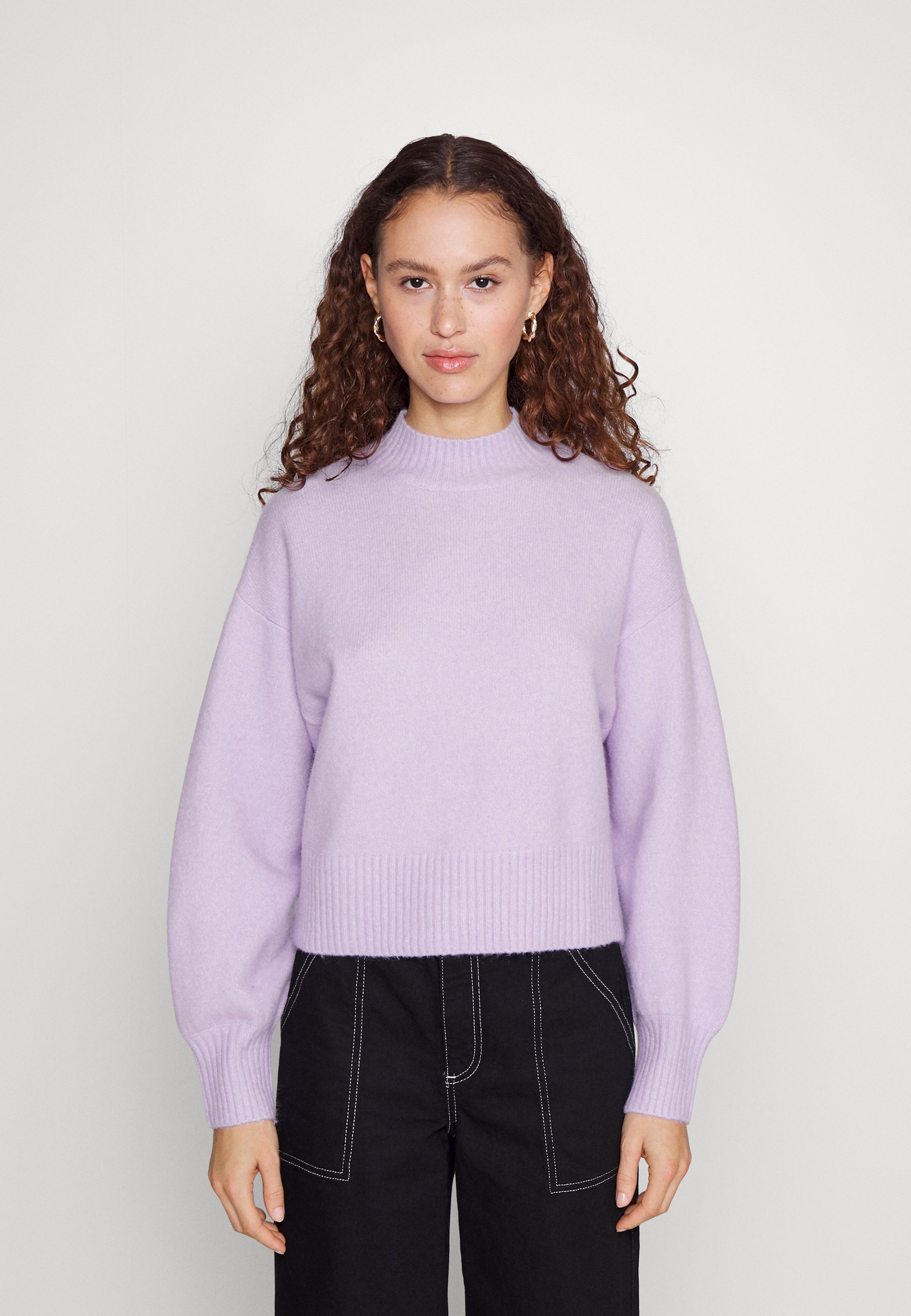 Monki Jumper - purple - Zalando.ie