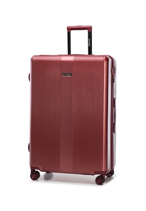 LARGE POLYCARBONATE SUITCASE - Bagage / koffer - dark red