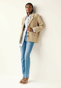 Next SUPER STANDARD - Traperice uskog kroja - mid blue denim