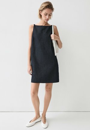 Massimo Dutti, - Sukienka jeansowa