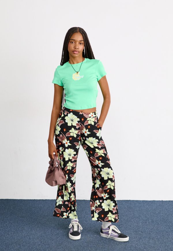 MIDNIGHT AVENUE CRINKLE - Trousers - anthracite2