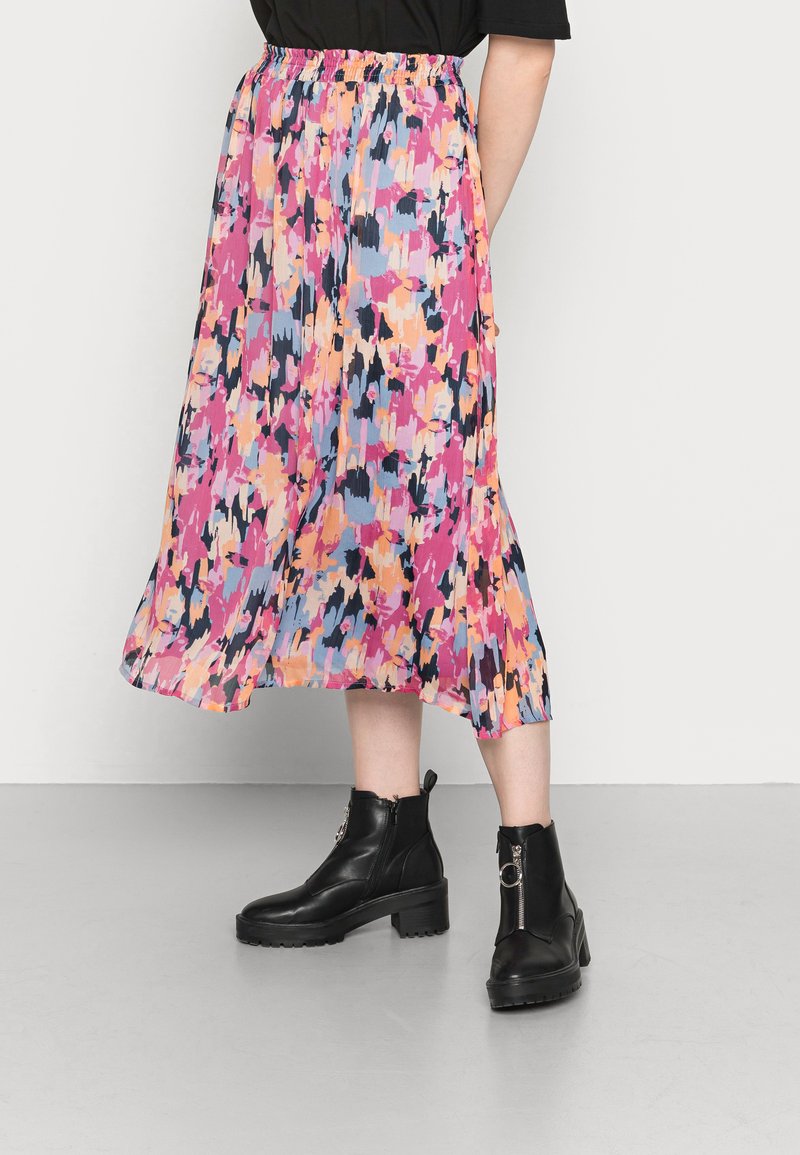 Damen Jeansröcke | Vila VIFALIA MIDI SKIRTA-Linien-Rockmagenta haze/pink - WU56029 Damen Jeansröcke | Vila VIFALIA MIDI SKIRTA-Linien-Rockmagenta haze/pink - WU56029