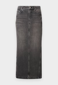 DIAMOND SKIRT - Gonna di jeans - black vein