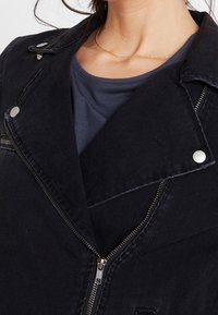 VILA Džínová bunda - black