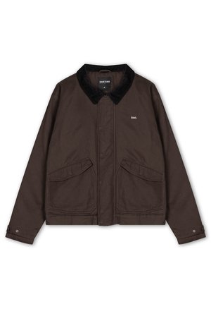 Kaotiko JACKET ELLIOTT UNISEX - Suvejakk - brown/black