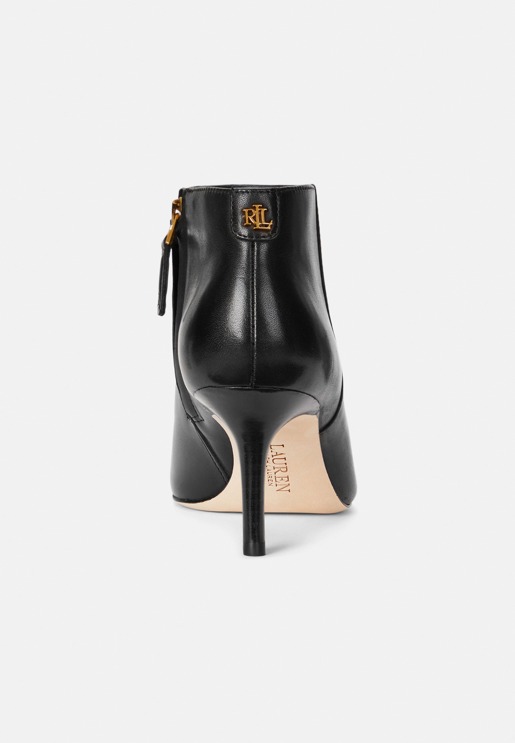 Ralph Lauren★Lauren Lizie レザーブーティ アンクルブーツ Amazon.com | Lauren Ralph Lauren Women's Lizie Burnished