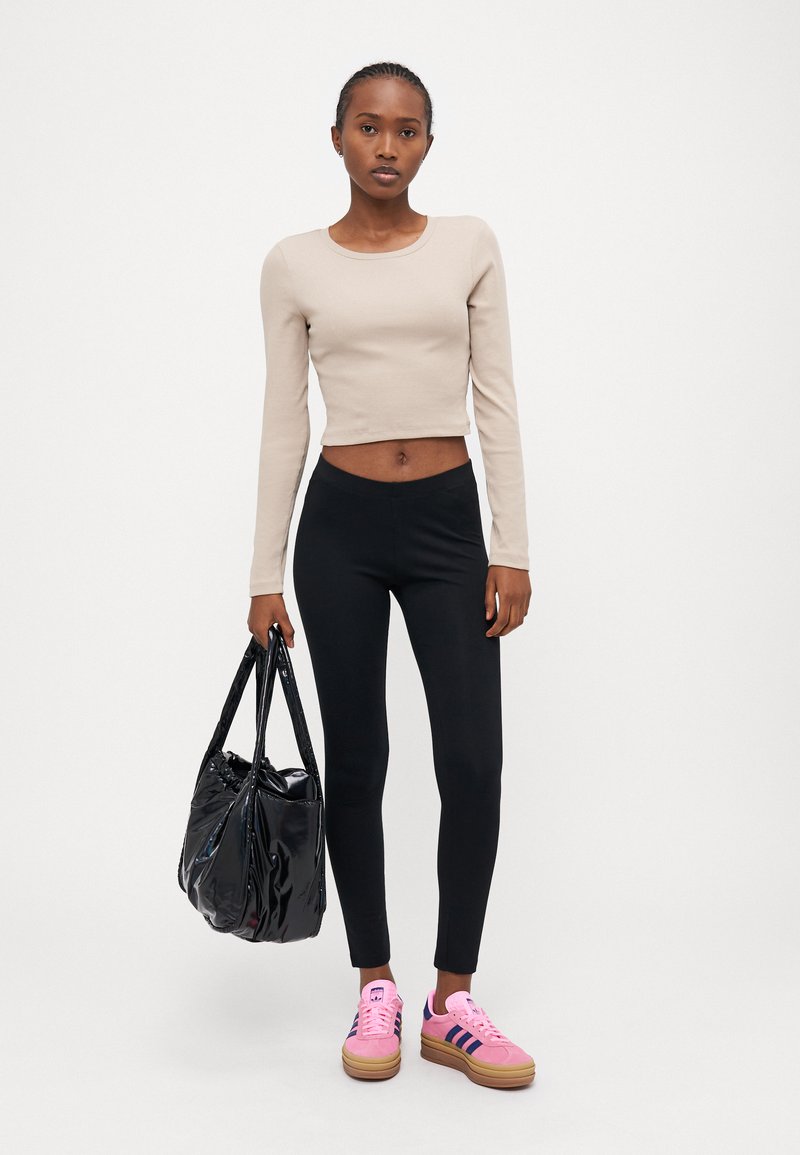 Even&Odd Petite - 2 PACK  - Leggings - Trousers - black, Enlarge