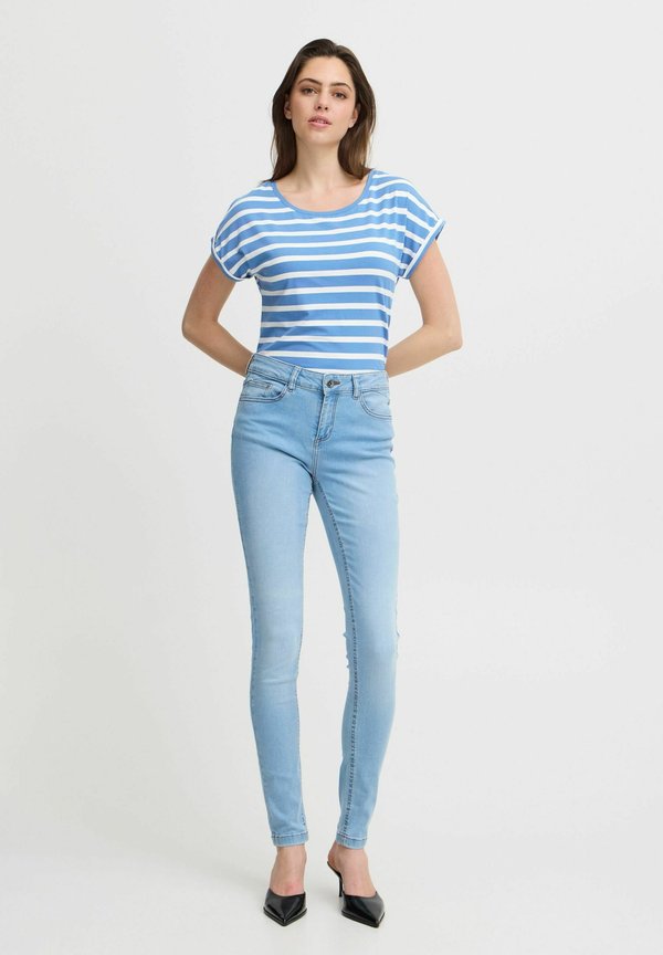 BYPamila - Print T-shirt - riverside mix2