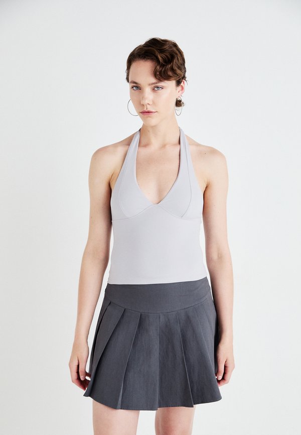 STILL HERE HALTER  - Top - purple