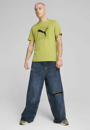 GRAPHIC - Print T-shirt - sea kelp
