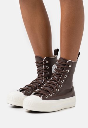 CHUCK TAYLOR ALL STAR LIFT - Sneakers hoog - dark root/egret/black