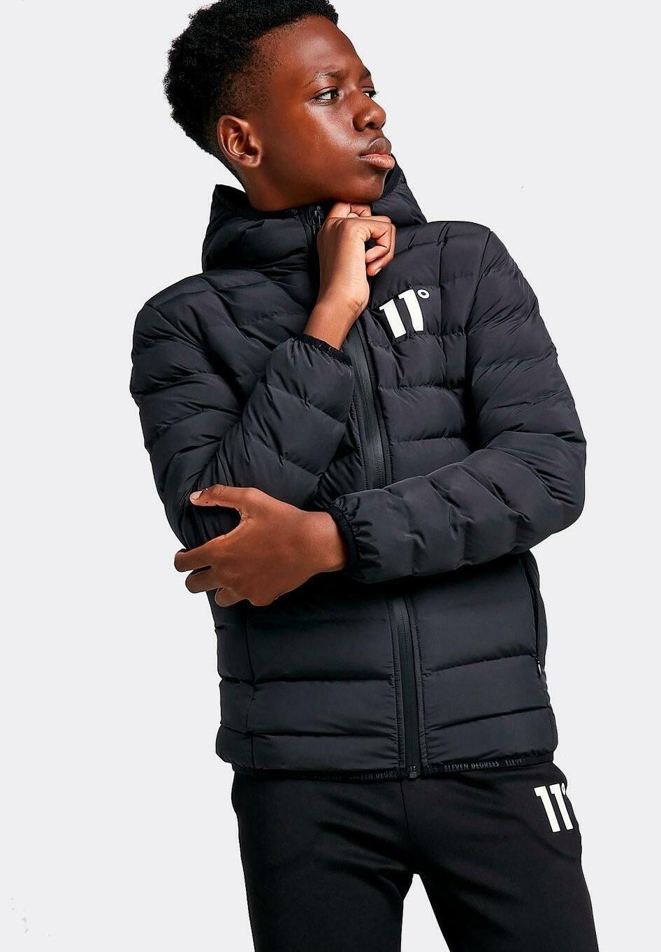 Sudadera Negra Sudaderas 11 Grados Sudadera Capucha Sudaderas