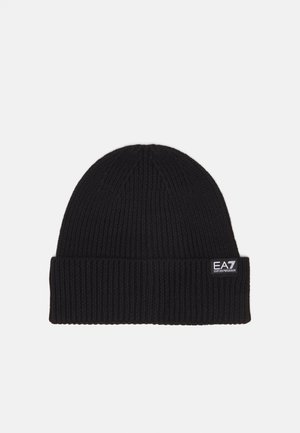 EA7 Emporio Armani MOUNTAIN CORE BEANIE UNISEX - Pletena kapa - nero