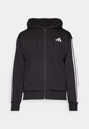 adidas Sportswear Sudadera con cremallera - black/white