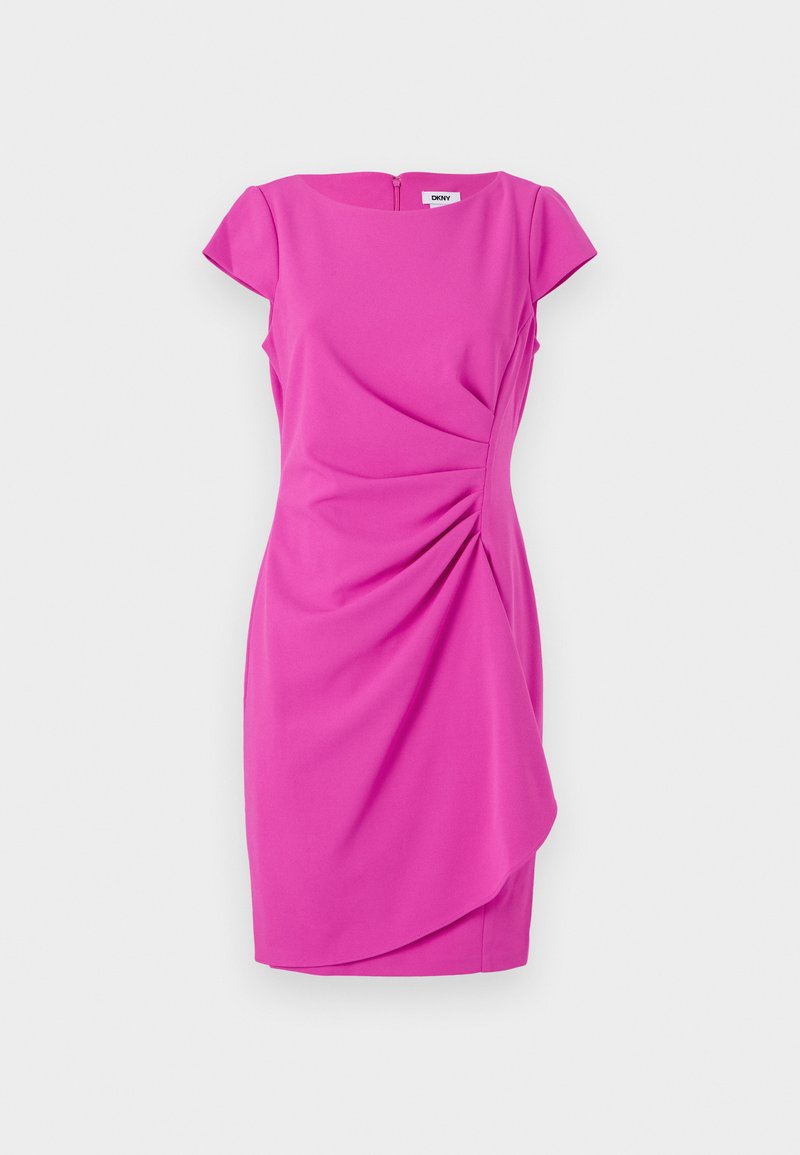 DKNY Cocktailjurk donkerroze