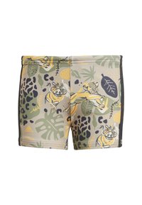 adidas Sportswear DISNEY LION KING - Pantalón de baño - beige semi spark tent green   carbon