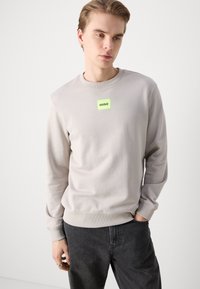 HUGO DIRAGOL - Bluză de molton - light/pastel grey