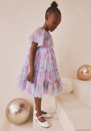 Next, REGULAR FIT - RAINBOW TIERED - Cocktailkleid/festliches Kleid - lilac purple