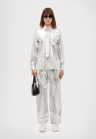 MCM METALLIC SHIRT  - Camicia - silver