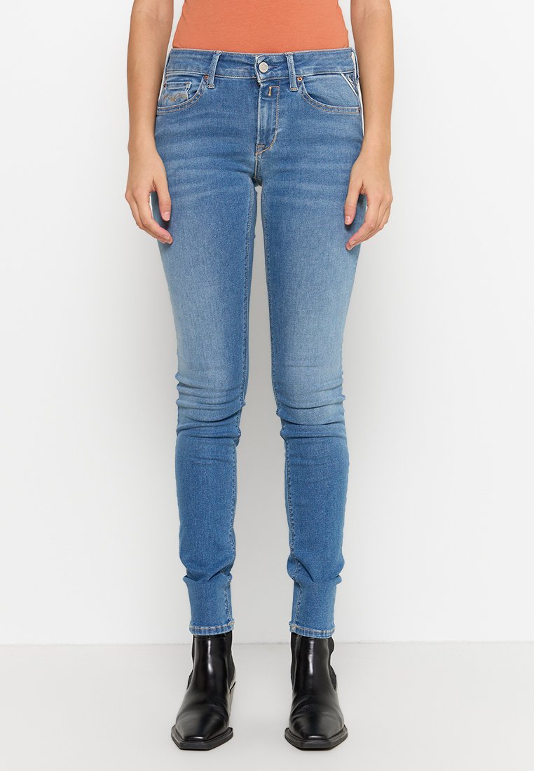 Replay Jeans Skinny Fit blauw Replay Jeans Skinny Fit blauw