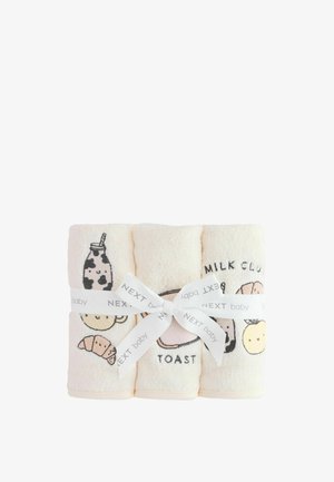 Next, 3 PACK FACE CLOTHS UNISEX - Servietter - milk club