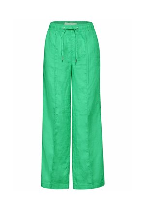 HIGH WAISt - Trousers - grün