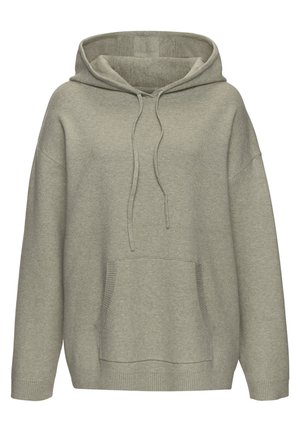Sweatshirt - oliv meliert