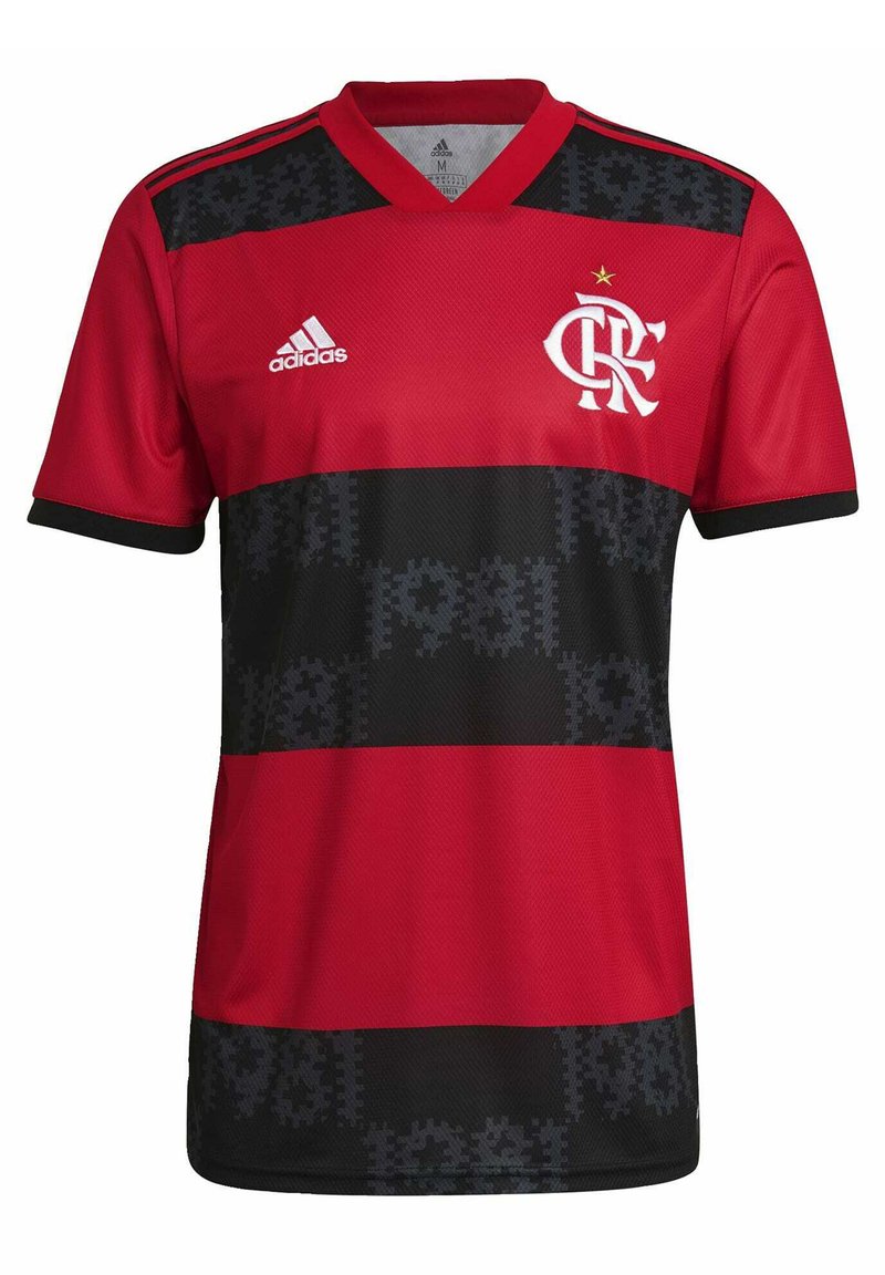 Adidas Performance Cr Flamengo T Shirt Print Red Rot Zalando De