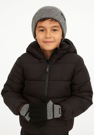 MINOTI SET FOR WINTER - Gants - grey black