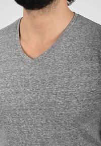 Solid SDALARUS - Camiseta estampada - grey melange