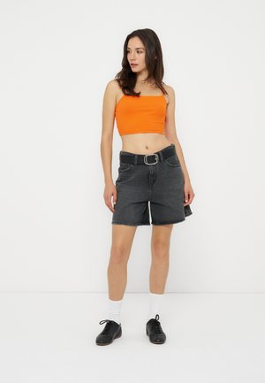 Even&Odd, 2 PACK - Top - black/orange